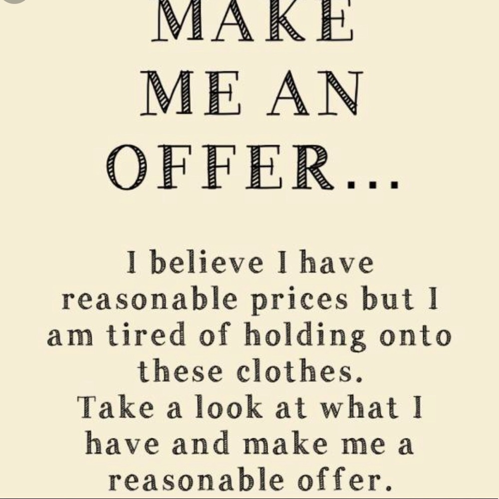 Make an offer🤗
